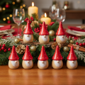 Mini Gnome Figurine Fly Agaric Table Decoration 10cm 6pcs | Floristik24.ie