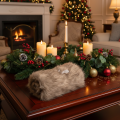 Faux fur trim for decoration and crafts, 15x180cm, 2 pieces | Floristik24.ie