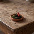 Coaster, clay bowl, ceramic made of terracotta Ø6.2cm | Floristik24.ie