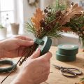 Floral Tape Flower Ribbon Wrapping Tape Green 25mm 6 pcs | Floristik24.ie