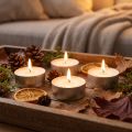 Tealights maxi Ø58mm 16 pcs White | Floristik24.ie