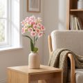 Bearded carnation artificial carnation Peach Pink 52cm | Floristik24.ie