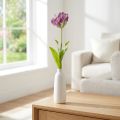 Artificial flower parrot tulip artificial decorative tulip purple 63cm | Floristik24.ie