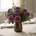 Foam roses Ø7.5cm Mauve 18 pcs | Floristik24.ie