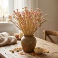 Italian Strawflower Artificial Flowers Pink L28cm | Floristik24.ie