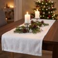 Snow blanket glitter snow carpet with silver glitter 120×80cm | Floristik24.ie
