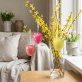 Decorative Easter Eggs Yellow/Pink/Red Crackle Ø8.5cm 3 pcs | Floristik24.ie