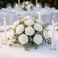 Foam Rose Ø4.5cm white 36 pcs | Floristik24.ie