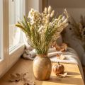Dry flower bouquet with wild grasses and grain 40-60cm 50g | Floristik24.ie