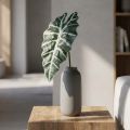 Artificial arrow leaf artificial plant alocasia deco green 74cm | Floristik24.ie