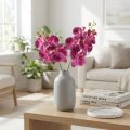 Orchid flamed Artificial Phalaenopsis Violet 72cm | Floristik24.ie
