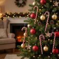 Christmas tree decoration candy cane 18cm 12pcs | Floristik24.ie