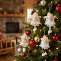 Angel Pendant Tree Decoration Christmas Decoration H13.5cm 4 pcs | Floristik24.ie