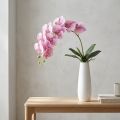 Orchid Phalaenopsis artificial 8 flowers pink 104cm | Floristik24.ie