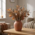 Grass bush brown artificial dry decoration autumn decoration 48cm | Floristik24.ie