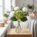 Artificial hydrangea, flower decoration, silk flower green L44cm | Floristik24.ie