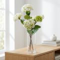 Artificial flower snowball plant Virburnum white Ø8cm 64cm | Floristik24.ie