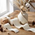 Felt ribbon wool ribbon white W7cm/15cm L100/100cm set of 2 | Floristik24.ie