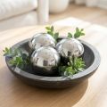 Stainless steel balls for decoration Ø6cm 10 pcs | Floristik24.ie