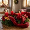 Wool fuse 10m dark red | Floristik24.ie