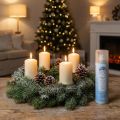 Silver spray snow spray glitter for windows and winter decoration 150ml | Floristik24.ie
