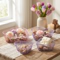 Wire baskets, heart-shaped, for decoration and organization, 20cm, set of 4 | Floristik24.ie