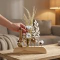 Dried flowers stand Dried flowers décor wood 25cm | Floristik24.ie
