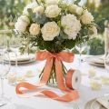 Gift and decoration ribbon 40mm x 50m Apricot | Floristik24.ie