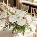 Rose Blossom White 17cm 4 pcs | Floristik24.ie