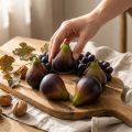 VIANA Decorative Fig 8cm 6-Piece Set - Artificial Fruit for Table Decoration &amp; Party | Floristik24.ie