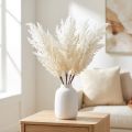 White Pampas Grass Artificial Dried Grasses Artificial Plants | Floristik24.ie