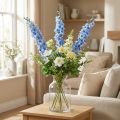 Artificial Delphinium Blue Delphinium Artificial Flower Silk Flowers | Floristik24.ie