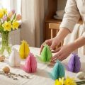 Decorative chickens made of honeycomb paper 11×6m5×12cm 6pcs | Floristik24.ie