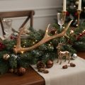 Decorative artificial antlers, rustic cabin decoration, 50cm | Floristik24.ie