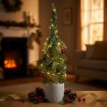 Artificial Christmas tree in pot green 55cm | Floristik24.ie