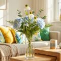 Echinacea flower artificial white 90cm | Floristik24.ie