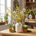Easter eggs with spring