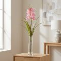 Artificial flowers, silk flowers ornamental lily pink 97cm | Floristik24.ie