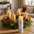 Gold glitter spray for Christmas decorations, 150 ml | Floristik24.ie