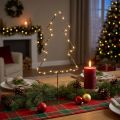 LED Christmas tree, battery operated, indoor table decoration, 47cm | Floristik24.ie