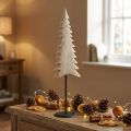 Wooden Christmas tree Christmas decoration Paulownia natural H54cm | Floristik24.ie