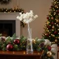 Dill white snowed 117cm | Floristik24.ie