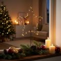 LED star with battery compartment on stand for windowsill and table 46cm | Floristik24.ie