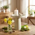 Tray stand, decorative plate for candles and figurines, 20cm | Floristik24.ie