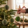 Christmas baubles, paper