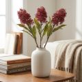 Skimmie Artificial Flowers Burgundy Skimmia Japonica Dry Look 59cm 3pcs | Floristik24.ie
