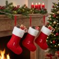 Advent calendar to fill boots felt red white 155cm | Floristik24.ie