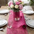 Fleece 8cm 25m Fuchsia | Floristik24.ie