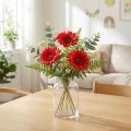 Artificial flowers Gerbera Red 45cm | Floristik24.ie