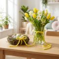 Felt Cord Flausch Mirabell 25m Yellow | Floristik24.ie